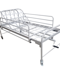 HOSPITAL BED TWO FOLD – IRON MESH