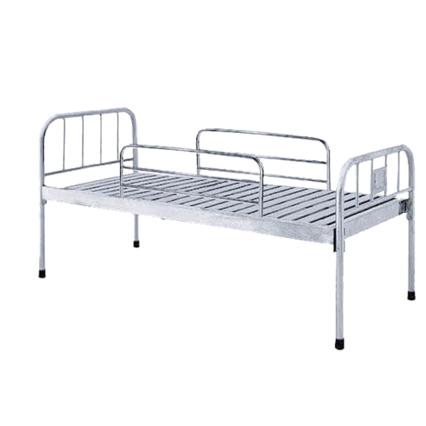 HOSPITAL WARD BED – HALF LENGTH RAILINGS